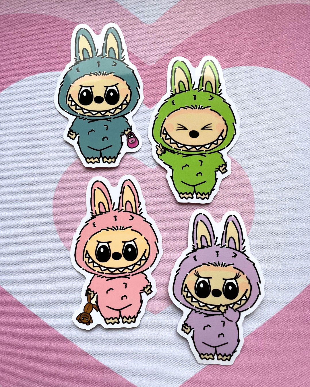 The "My Teddy Is My Look-alike" Sticker