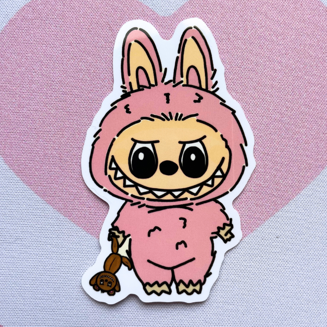 The "My Teddy Is My Look-alike" Sticker