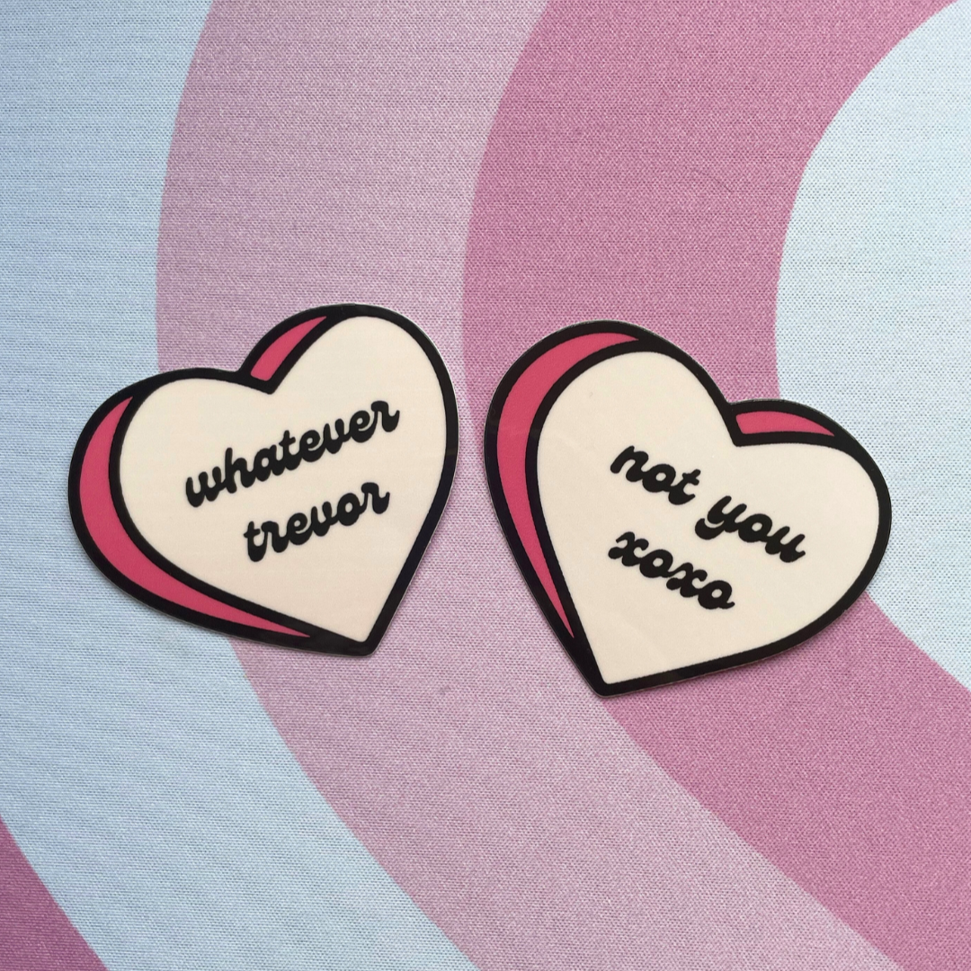 The Whatever Trevor Sticker