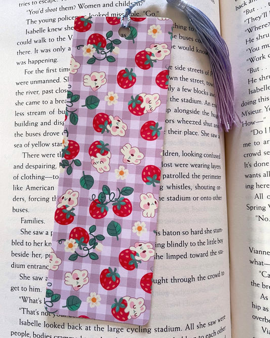 The Strawberry Bunny Bookmark