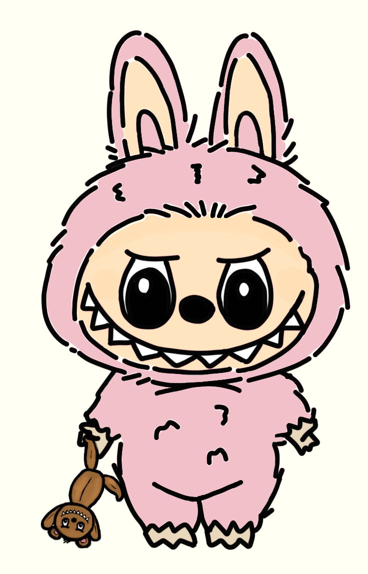 The "My Teddy Is My Look-alike" Sticker